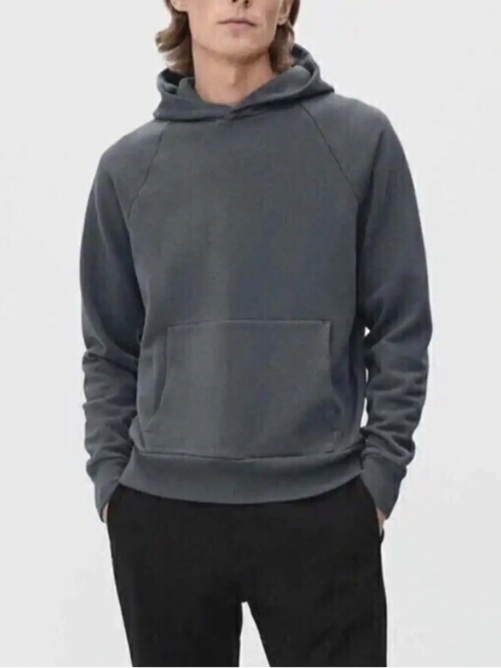 Everlane Charcoal Hoodie Pullover
